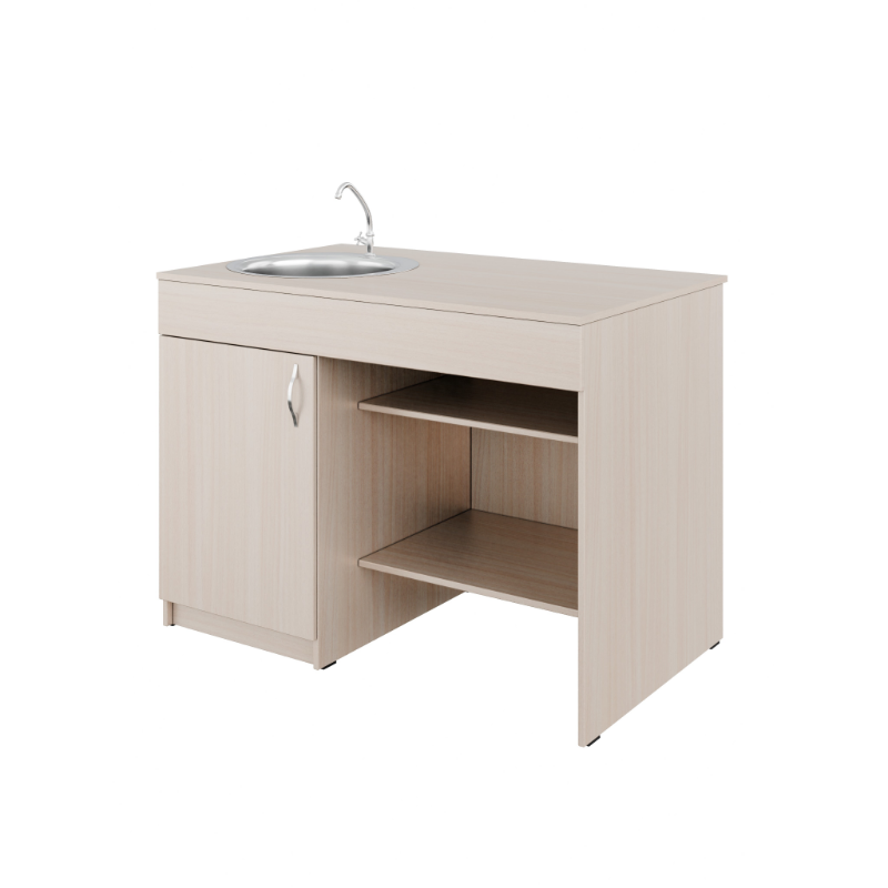 Стіл демонстраційний з мийкою Classic з покриттям HPL (7858) МЕБЛІ ТЕХНОСТИЛЬ